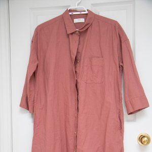 Uniqlo Button Up Shirt Dress